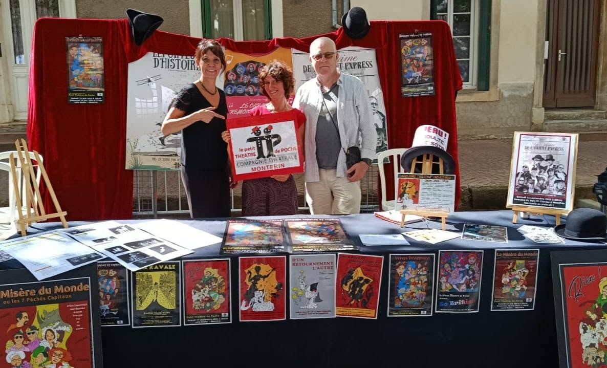 Le stand de l'association