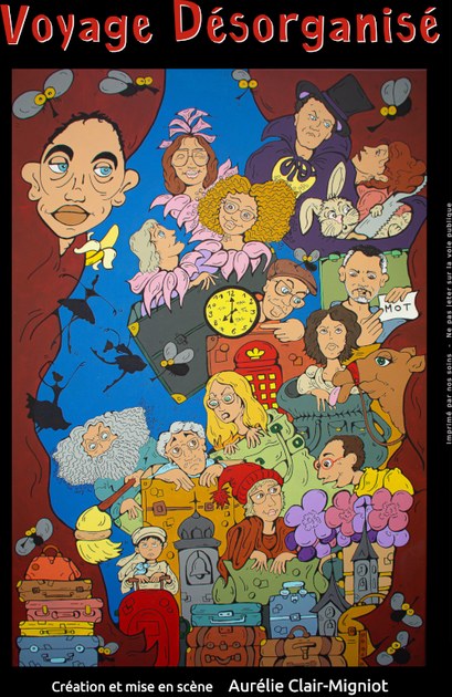 Affiche de Voyage Désorganisé